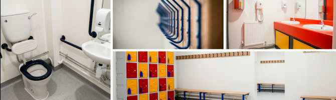 School Changing Room Refurbishment Portsmouth Grammar School