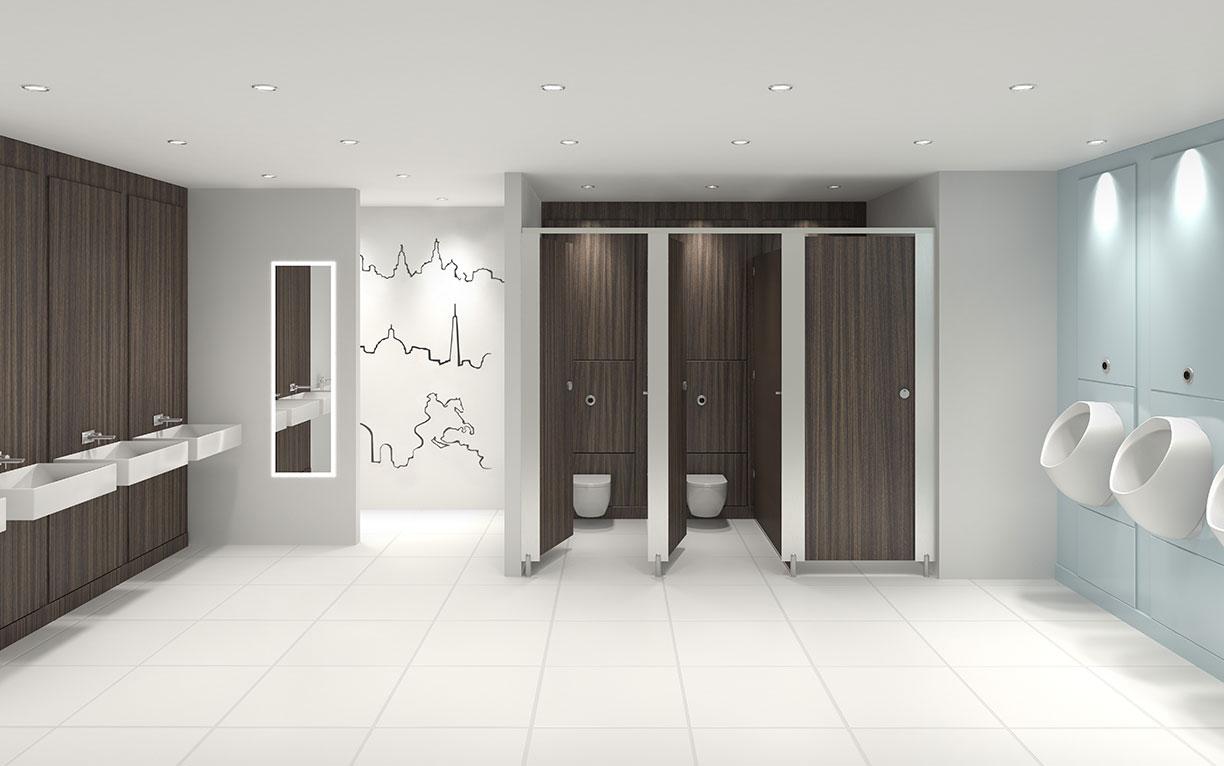 City Washroom Showroom for Offices 