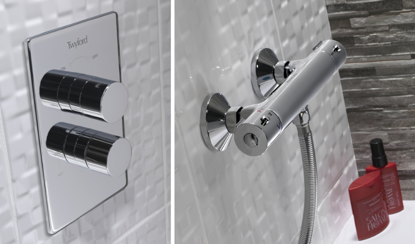 Twyford - Exposed shower controls and concealed shower controls