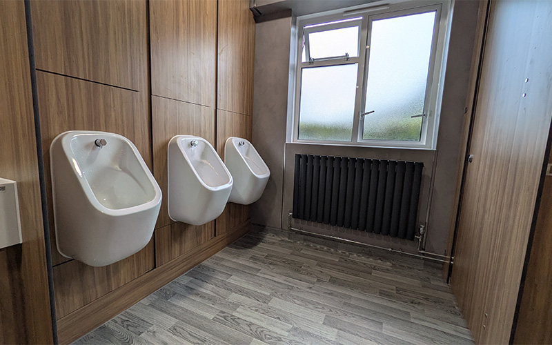 Bournemouth School For Girls - Faculty Toilet Refurbishment Urinals