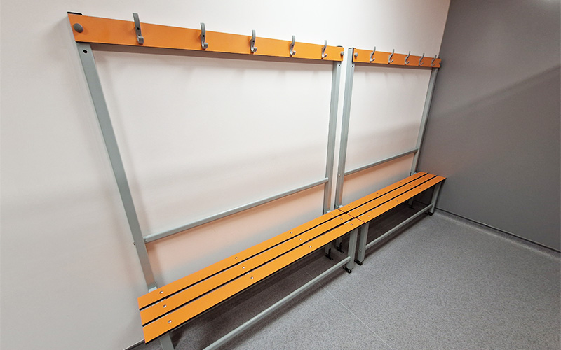 Bournemouth University Active Travel Changing Room Refurbishment - Benches