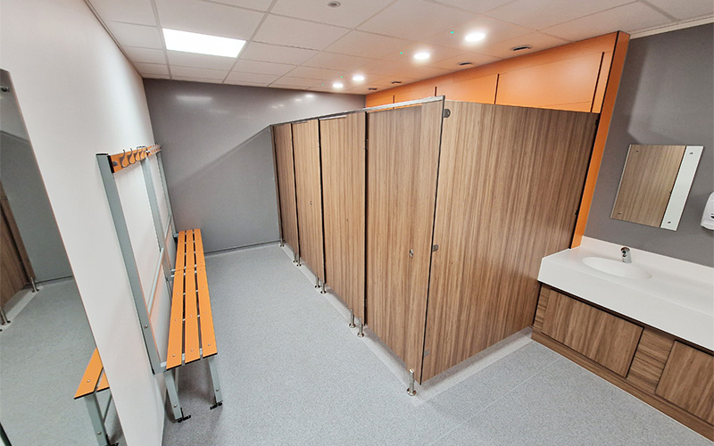 Bournemouth University Active Travel Changing Room Refurbishment - Overview