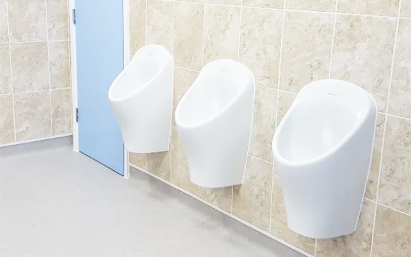 Bournemouth and Poole College - Waterless Urinals