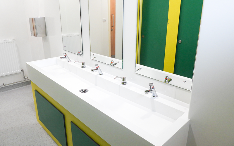 Burton C of E Primary School - Wash Trough