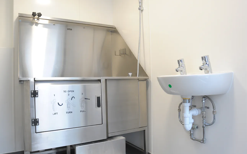 Chertsey Camping and Caravanning Club - Dog Washing Station