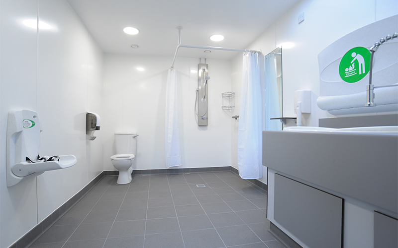 Chertsey Camping and Caravanning Club - Washroom Overview
