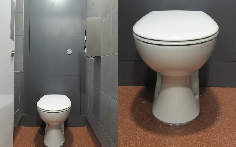 Crowborough Golf Club Men's Washroom Refurbishment - Toilet