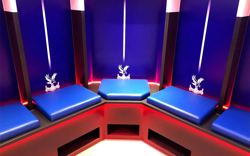 Crystal Palace Football Club Changing Rooms - Benches