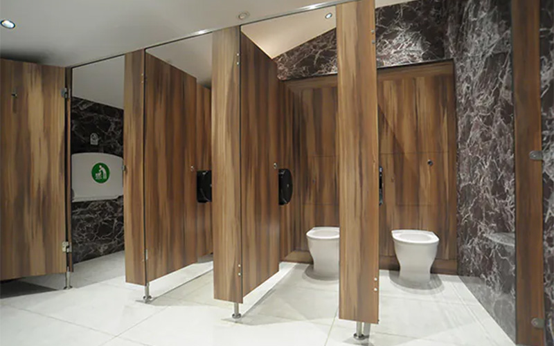 East Shopping Centre Toilets Refurbishment - Toilet Cubicles