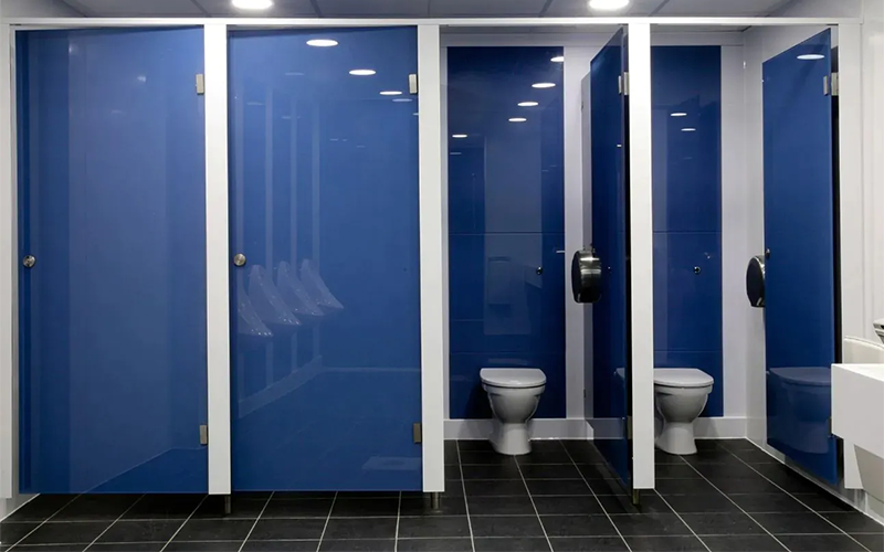 Ernest Bevin College - Toilet Cubicles