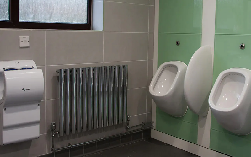 Ferndown Golf Club Changing Room Design - Urinals