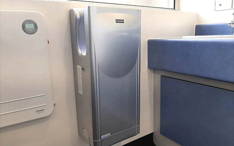 Grass Valley Office Toilets Refurbishment - Hand Dryer