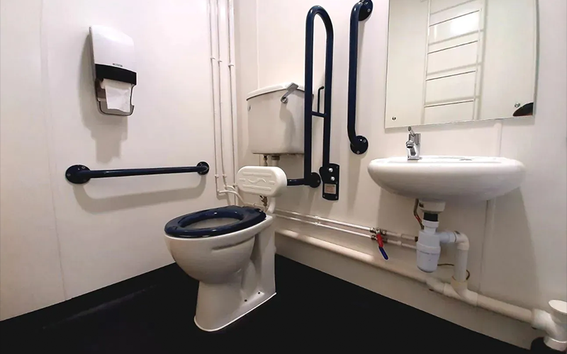 Grass Valley Office Toilets Refurbishment - Doc M Toilet