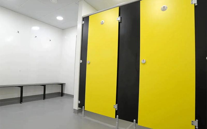 Hampton School Shower Room Refurbishment - SGL Cubicles