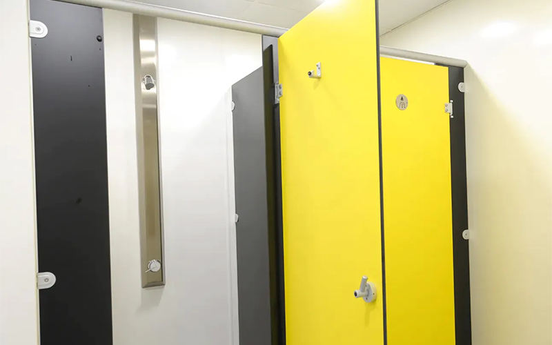 Hampton School Shower Room Refurbishment - Shower Cubicle