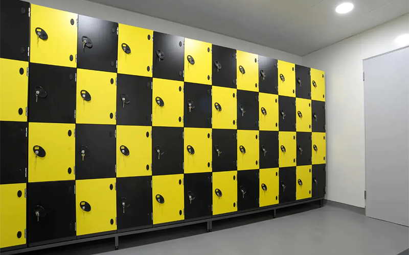 Hampton School Shower Room Refurbishment - Lockers