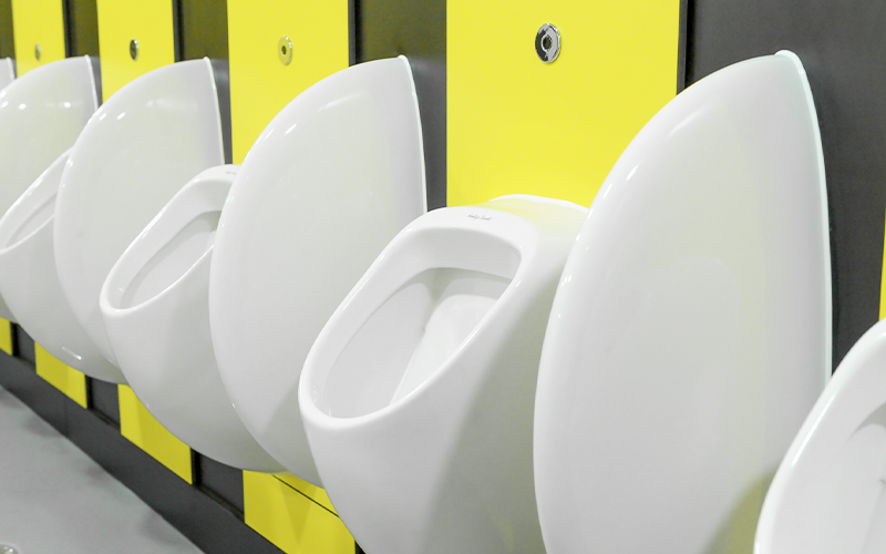 Hampton School Boys Toilet - Urinals