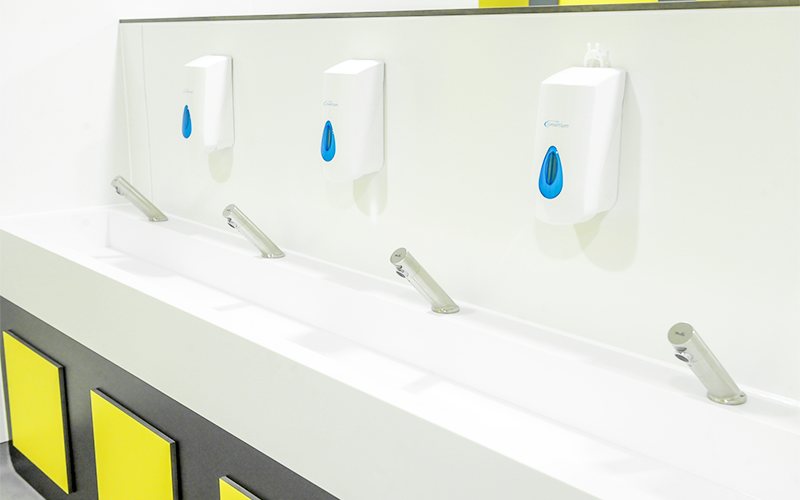 Hampton School Boys Toilet - Wash Trough