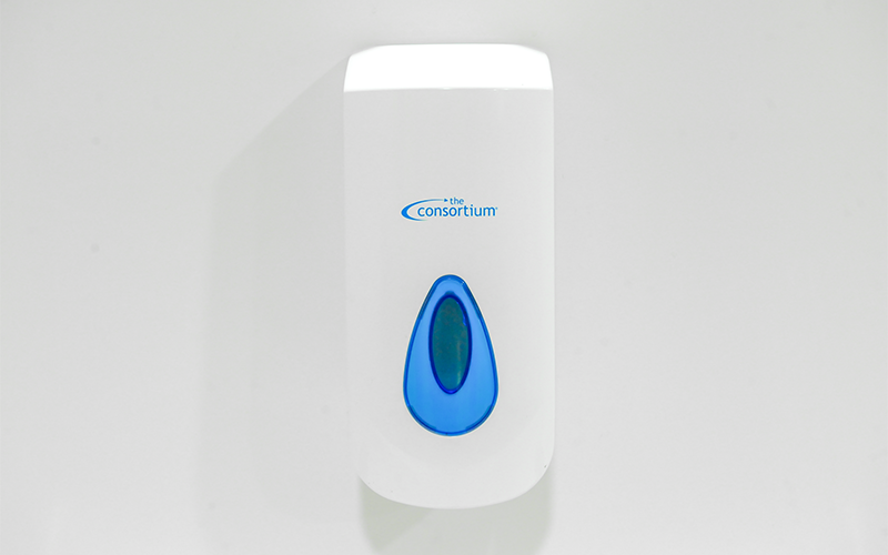 Hampton School Boys Toilet - Soap Dispenser
