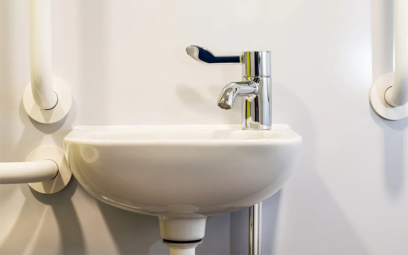 Hampton School Toilets & Changing Room Refurbishment - Doc M Sink