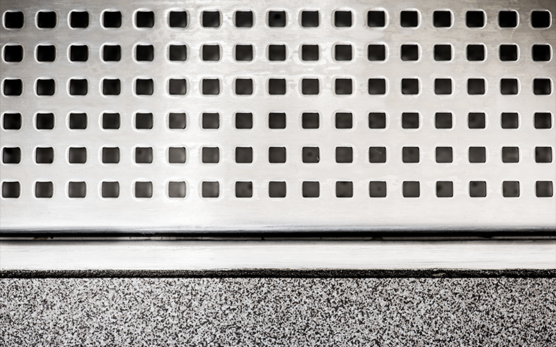 Horsley Camping and Caravanning Club Washroom Block - Shower Drain