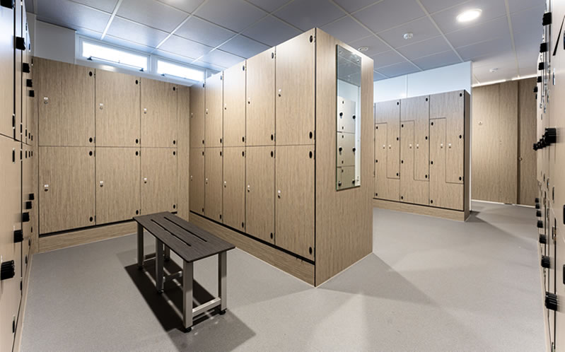 National Oceanography Centre Washroom Changing Room