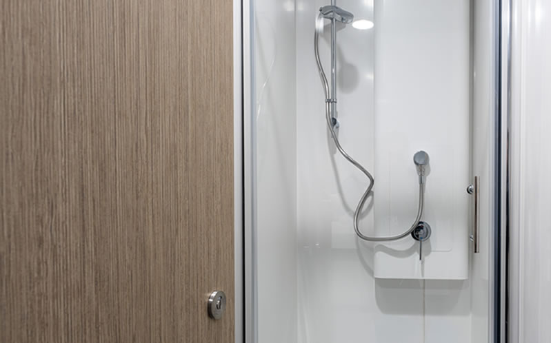 National Oceanography Centre Washroom Markwik 21 Shower Cubicle