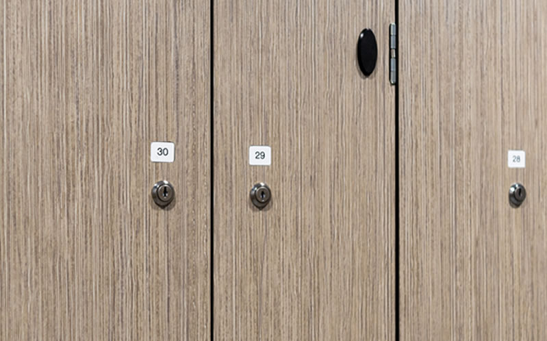 National Oceanography Centre Washroom Lockers