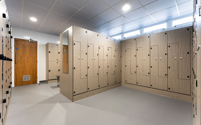 National Oceanography Centre Washroom Travel Locker Room