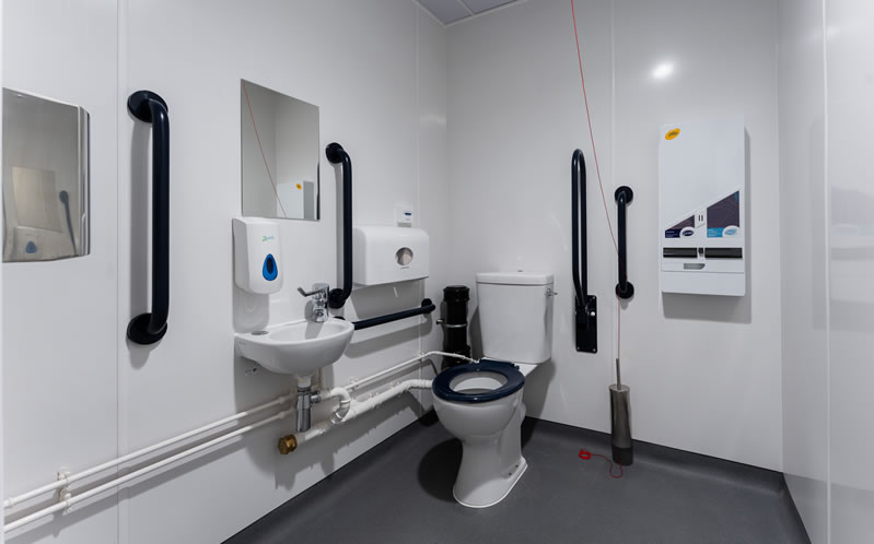National Oceanography Centre Washroom Doc-M Accessible Toilet