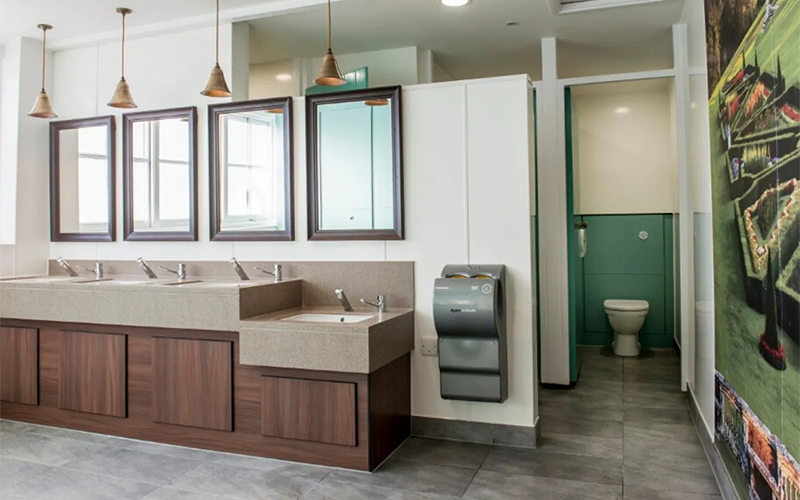 Washroom Specification and Design: National Trust Clivedon - Overview