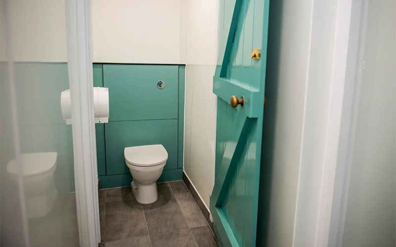 Washroom Specification and Design: National Trust Clivedon - Toilet Room