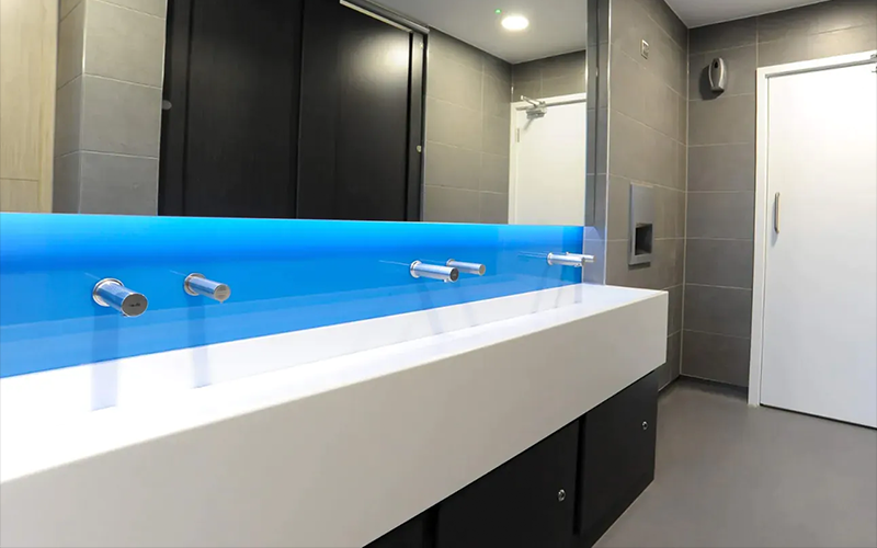 North London Charity: Washroom Redesign and Refurbishment - Wash Trough