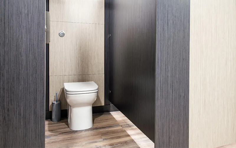 Novatech Washroom Refurbishment - Toilet Cubicle