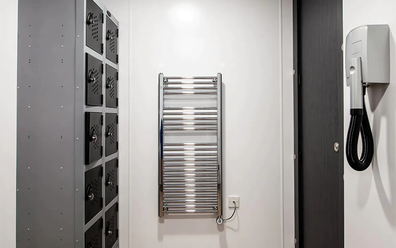 Novatech Washroom Refurbishment - Towel Radiator