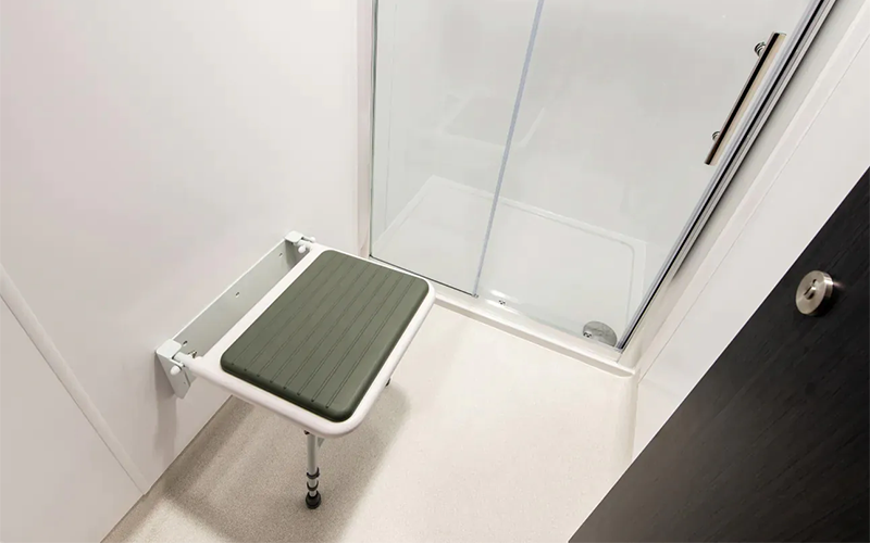 Novatech Washroom Refurbishment - Shower Seat
