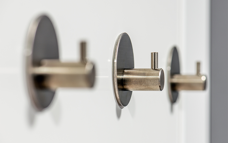 Novatech Washroom Refurbishment - Coat Hooks