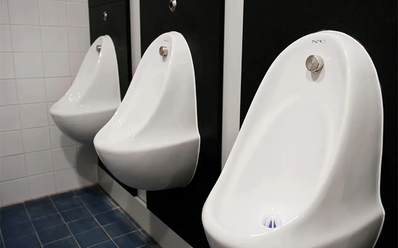 Old Spitalfields Market Public Toilets Refurbishment - Urinals