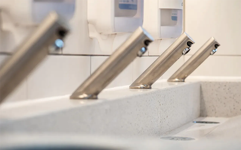 Oxford University Museum of Natural History Toilet Refurbishment - Sensor Taps