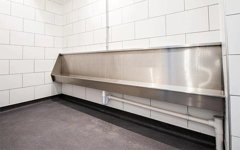 Oxford University Museum of Natural History Toilet Refurbishment - Urinal Trough