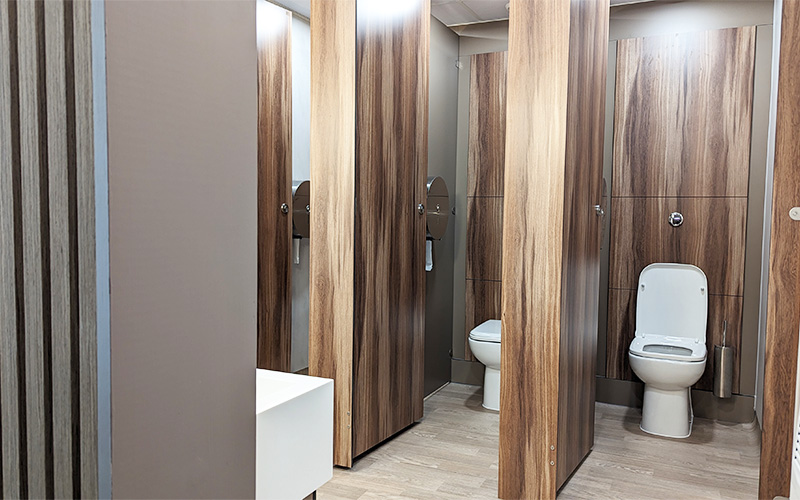 Poole Lighting Office Toilets - Toilets