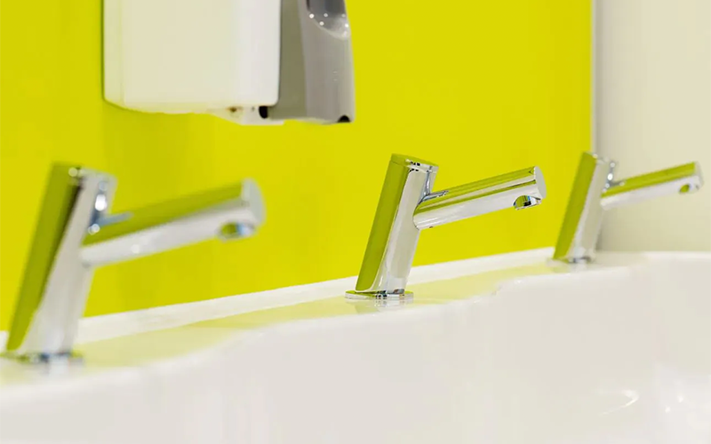 School Toilet Refurbishment for Ryefield Primary - Taps