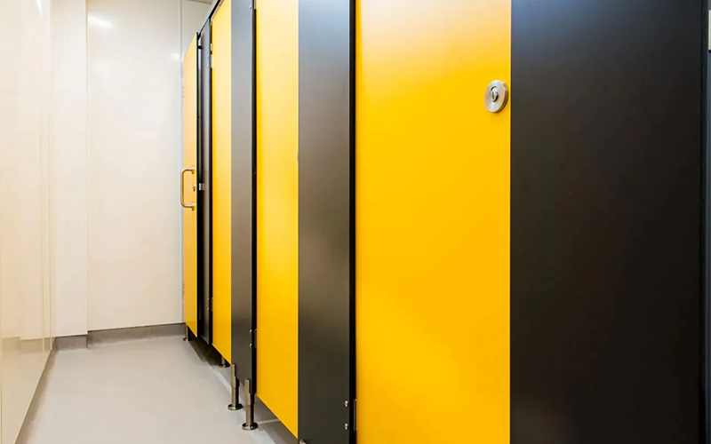 School Toilet Refurbishment for Ryefield Primary - Toilet Cubicles