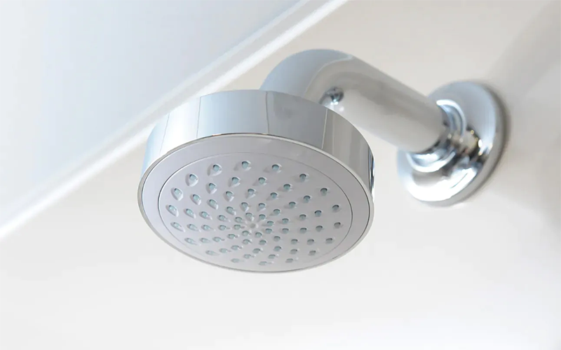 Seadown Holiday Park Washroom Refurbishment - Shower Head