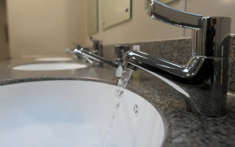 Seadown Holiday Park Washroom Refurbishment - Lever Taps