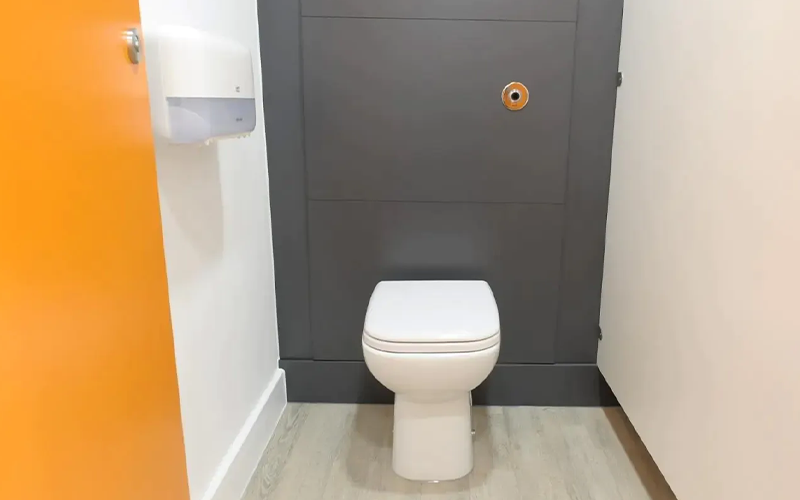 Settle Group Toilet Refurbishment - Toilet Cubicle
