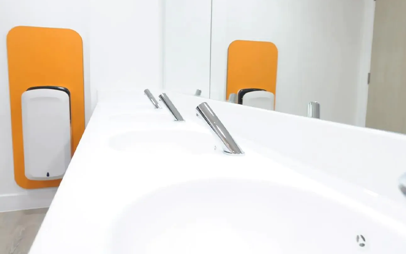 Settle Group Toilet Refurbishment - Inset Moulded Wash Trough