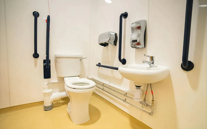 Shorefield Holiday Park Toilet Refurbishment - Doc M Toilet