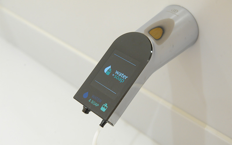 Toyota Headquarters Men's Toilet Refurbishment - Sensor Tap