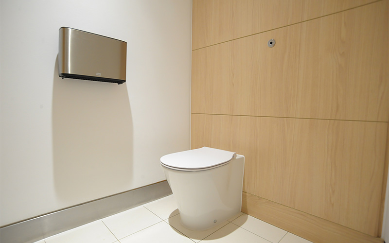 Toyota Headquarters Men's Toilet Refurbishment - Toilet